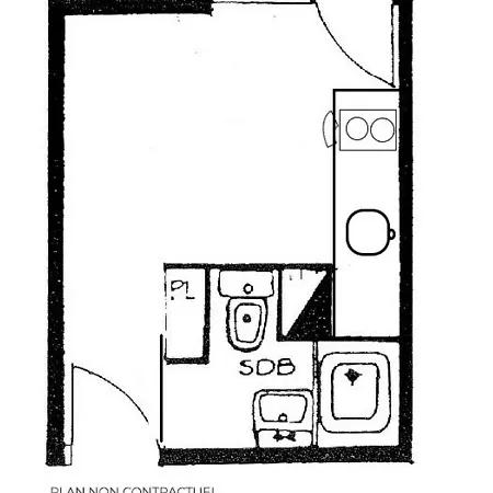 Apartment Cosy Renove, Aux Pieds, Coeur De La Croisette Pour 2 Pers., Les Menuires - Fr-1-452-71 *